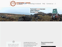 Tablet Screenshot of northernlightscarrental.com